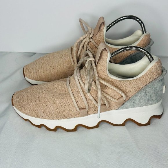 Sorel Shoes Sorel Womens Lace Nl3227257 Tan Low Top Lace Up Sneaker Shoes Size Us 8